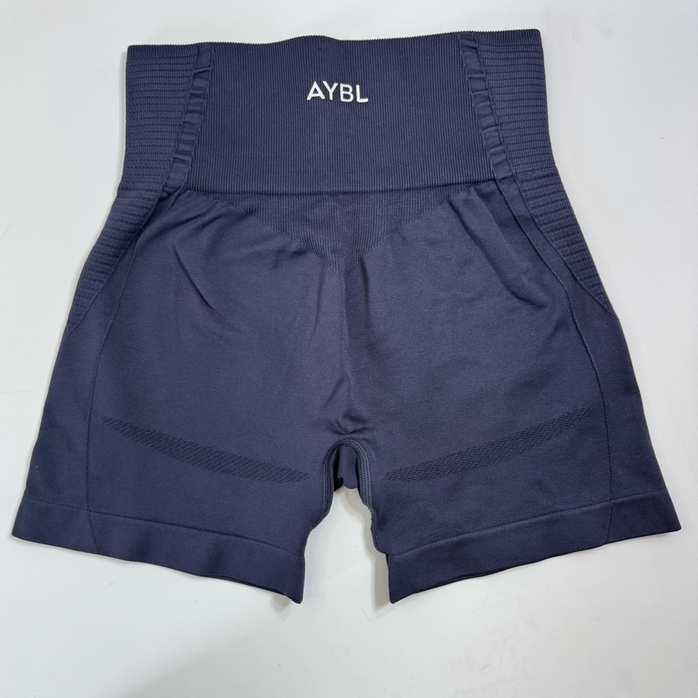 BALANCE V2 SEAMLESS SHORTS NAVY BLUE - Picture 4 of 8